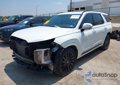 2024 Hyundai Palisade Calligraphy/Calligraphy Night Edition from USA, damaged, VIN KM8R7DGE2RU784310